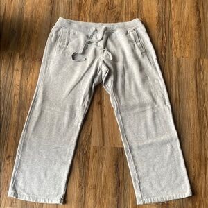 Gray Relaxed Fit Joggers with Elastic Waistband